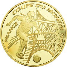 Moneda, Francia, Coupe du Monde 1998, 100 Francs, 1996, FDC, Oro, KM:1172