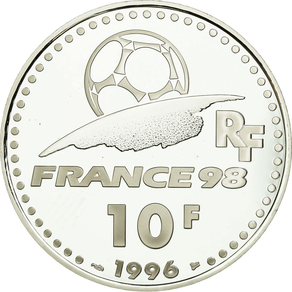 Moneta, Francia, Coupe du Monde - Uruguay, 10 Francs, 1996, Paris, BE, FDC