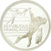 Coin, France, Speed skaters, 100 Francs, 1990, Albertville 92, MS(65-70)