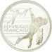 Münze, Frankreich, Speed skaters, 100 Francs, 1990, Albertville 92, STGL
