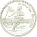 Moneta, Francia, Ice Skating Couple, 100 Francs, 1989, Albertville 92, FDC