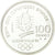 Coin, France, Ice Skating Couple, 100 Francs, 1989, Albertville 92, MS(65-70)