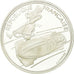 Coin, France, Bobsledding, 100 Francs, 1990, Albertville 92, MS(65-70), Silver