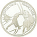 Moneda, Francia, Free-style skier, 100 Francs, 1990, Albertville 92, FDC, Plata