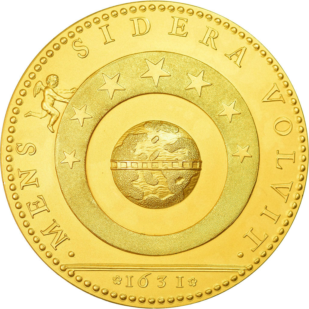 France, Médaille, Cardinal de Richelieu, 1631, Warin, SPL, Or