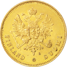 Finnland, Nicholas II, 20 Markkaa, 1891, Helsinki, Gold, KM:9.2