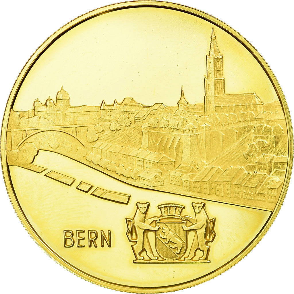 Switzerland, Medal, Bern, 10 Golddukaten, 1964, MS(63), Gold