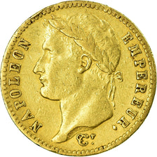 Coin, France, Napoléon I, 20 Francs, 1813, Paris, EF(40-45), Gold, KM:695.1