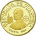 Coin, Colombia, 200 Pesos, 1968, Bogota, MS(65-70), Gold, KM:232
