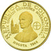 Coin, Colombia, 100 Pesos, 1968, Bogota, MS(63), Gold, KM:231