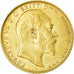 Moeda, Austrália, Edward VII, Sovereign, 1910, Melbourne, AU(50-53), Dourado
