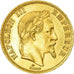 Moneda, Francia, Napoleon III, Napoléon III, 100 Francs, 1865, Paris, MBC+