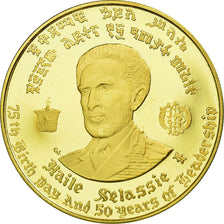 Coin, Ethiopia, Haile Selassie, 50 Dollars, 1966, MS(63), Gold, KM:40