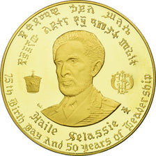 Coin, Ethiopia, Haile Selassie, 100 Dollars, 1966, MS(63), Gold, KM:41