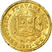 Coin, Peru, 1/5 Libra, Pound, 1961, Lima, AU(55-58), Gold, KM:210