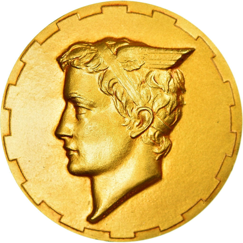 France, Token, Chambre de Commerce de Rouen, Coeffin, MS(63), Gold