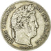 Moneta, Francia, Louis-Philippe, 5 Francs, 1838, Marseille, MB+, Argento