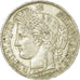 Monnaie, France, Cérès, 5 Francs, 1849, Strasbourg, TTB, Argent, Gadoury:719