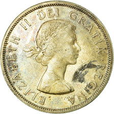 Coin, Canada, Elizabeth II, Dollar, 1962, Royal Canadian Mint, Ottawa