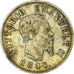 Coin, Italy, Vittorio Emanuele II, 50 Centesimi, 1863, Milan, EF(40-45), Silver