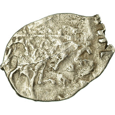 Monnaie, Russie, Boris Fyodorovich Godunov, Denga, 1598-1605, TB+, Argent