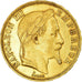Moeda, França, Napoleon III, Napoléon III, 50 Francs, 1866, Strasbourg