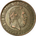 Coin, Spain, Charles VII, 10 Centimos, 1875, Brussels, AU(50-53), Copper, KM:670