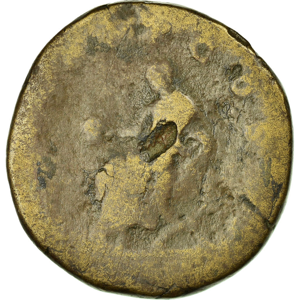 Moneta, Macrinus, Sesterzio, 218, Rome, B+, Bronzo, RIC:148