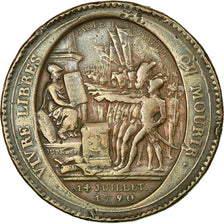 Coin, France, Monneron, 5 Sols, 1792, Paris, VF(30-35), Bronze