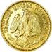 Moneta, Messico, 2 Pesos, 1920, Mexico City, BB+, Oro, KM:461