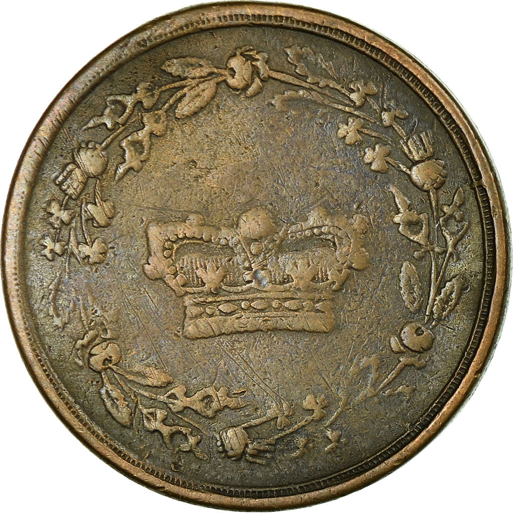 Great Britain, Token, Coronation of George IV, 1821, VF(30-35), Copper