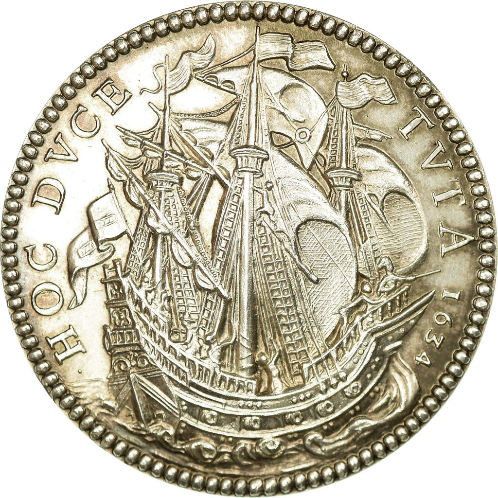 Frankreich, Token, Armand Du Plessis Cardinal de Richelieu, 1634, UNZ, Silber