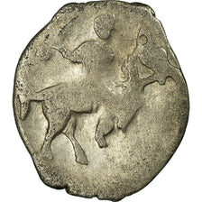 Moneta, Russia, Ivan IV, Denga, 1/2 Kopek, 1533-1584, MB+, Argento