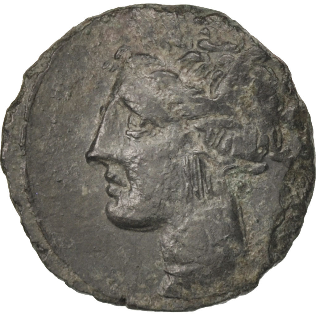 Zeugitanie, Carthage, Tanit, Bronze Unit, Sear:6444