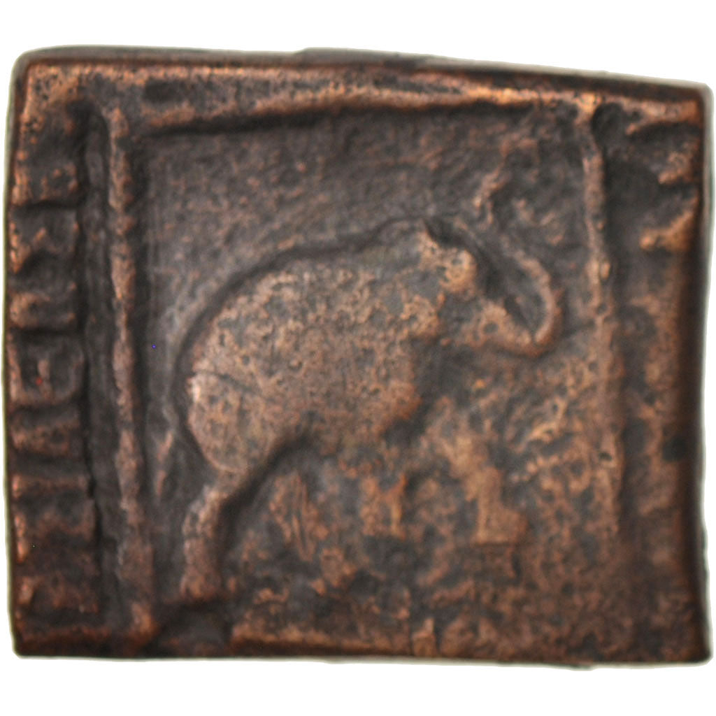 Maues, Hemiobol, 90-57 BC, Taxila, Bronze, Mitch 2201