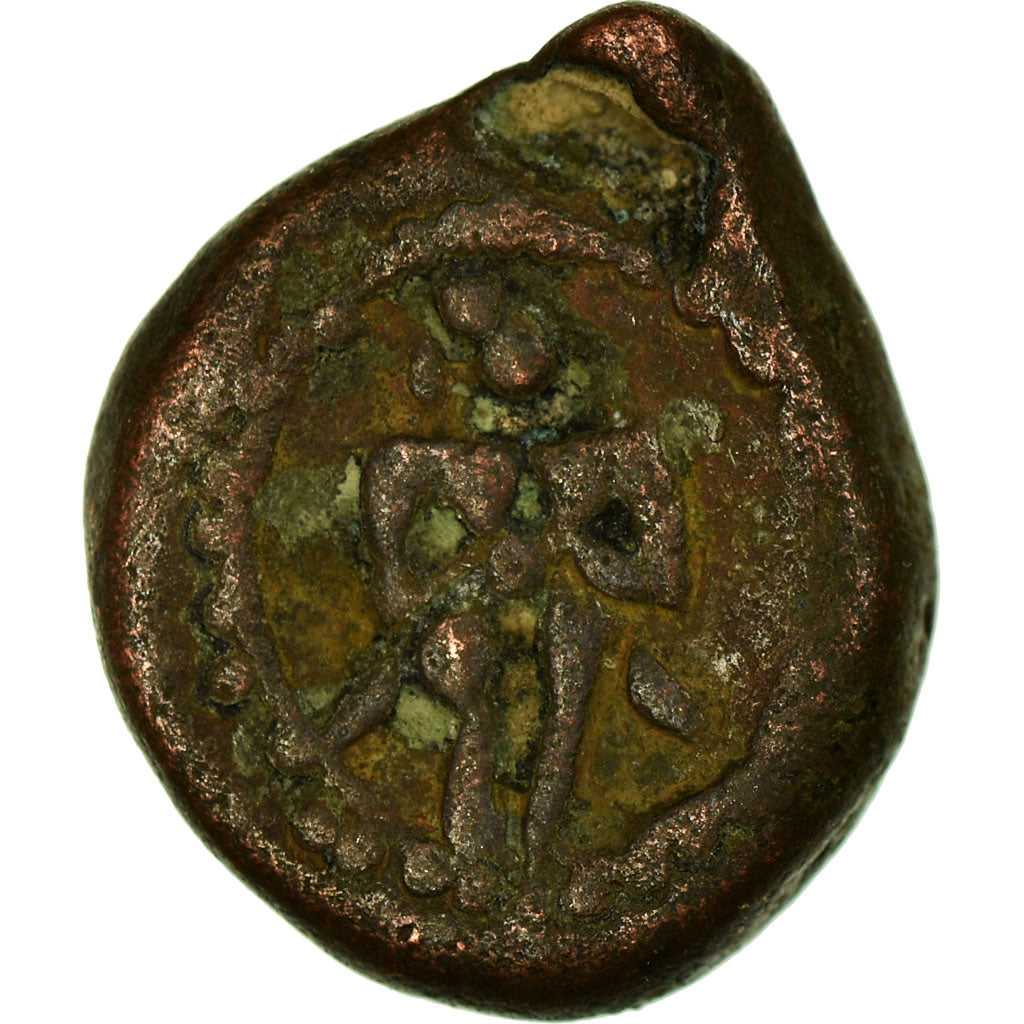 Coin, INDIA-INDEPENDENT KINGDOMS, TANJORE, 2 Kasu, 1701, VF(30-35), Copper, KM:4