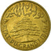 Coin, Lebanon, 5 Piastres, 1925, Paris, AU(50-53), Aluminum-Bronze, KM:5.2