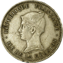 Coin, Réunion, 50 Centimes, 1896, Paris, VF(30-35), Copper-nickel, KM:4