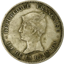 Coin, Réunion, 50 Centimes, 1896, Paris, VF(20-25), Copper-nickel, KM:4