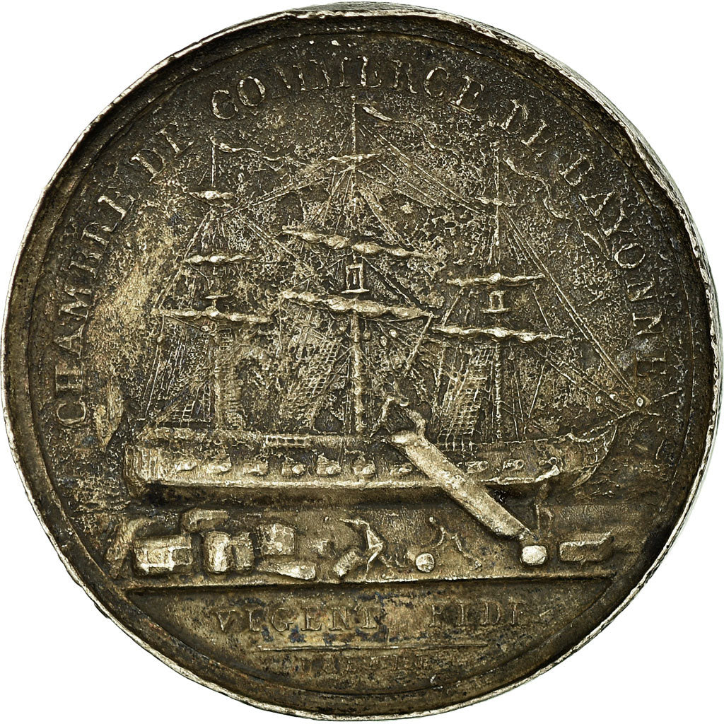 Francia, Token, Napoléon Ier, Chambre de Commerce de Bayonne, 1806, Brenet, BB
