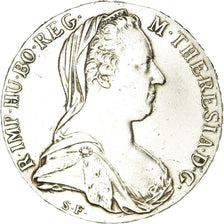 Coin, Austria, Joseph II, Thaler, 1780, Vienna, Restrike, AU(50-53), Silver