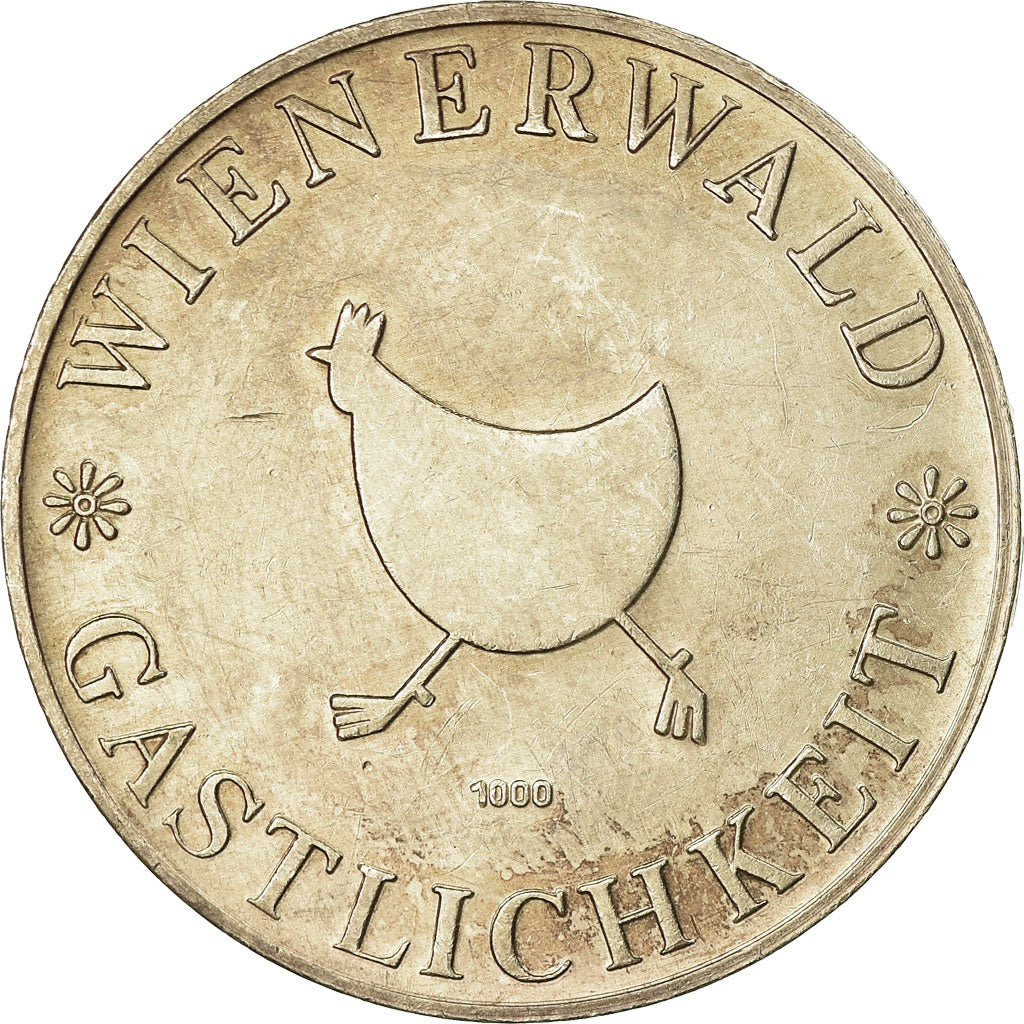 Deutschland, Token, Wienerwald, Gastlichkeit, 1970, VZ, Silber