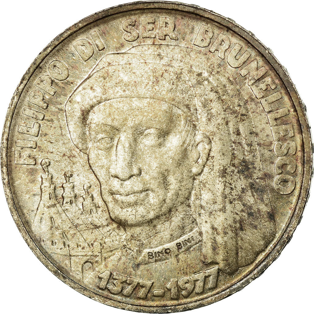Coin, San Marino, 1000 Lire, 1977, Rome, AU(55-58), Silver, KM:72