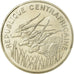 Coin, Central African Republic, 100 Francs, 1971, Paris, ESSAI, MS(65-70)