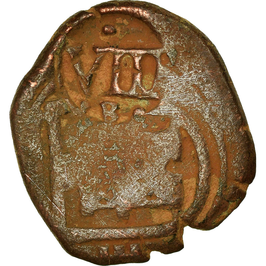 Coin, Spain, Philip IV, 8 Maravedis, 1641, Burgos, F(12-15), Copper