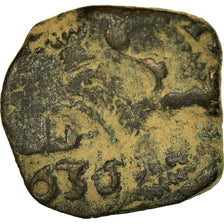 Coin, Spain, Philip IV, 6 Maravedis, 1636, Cuenca, F(12-15), Copper