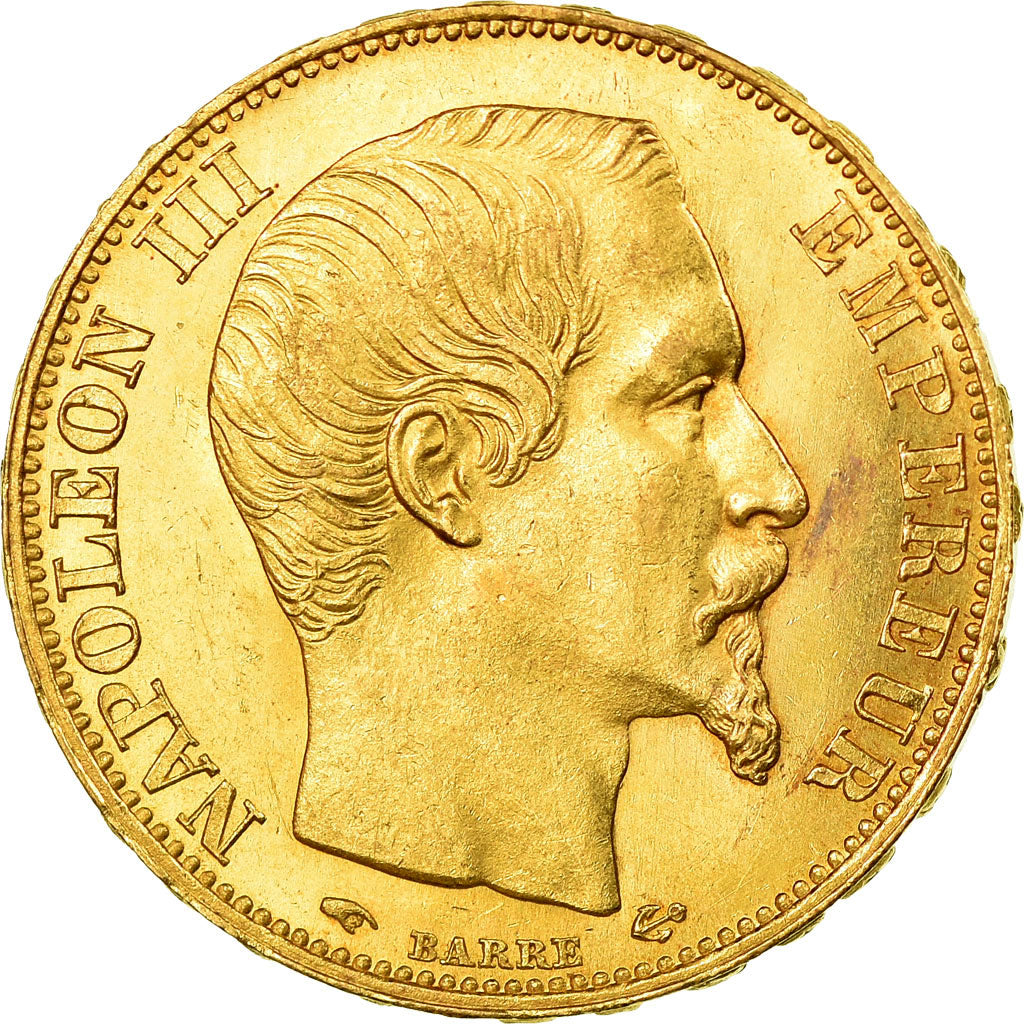 Munten, Frankrijk, Napoleon III, Napoléon III, 20 Francs, 1856, Paris, PR