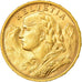 Moneda, Suiza, 20 Francs, 1907, Bern, EBC, Oro, KM:35.1