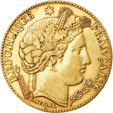 Coin, France, Cérès, 10 Francs, 1899, Paris, EF(40-45), Gold, KM:830