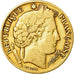 Moeda, França, Cérès, 10 Francs, 1851, Paris, VF(30-35), Dourado, KM:770
